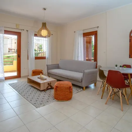Gem With 2 Bdrms, Apartment Afytos